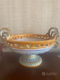 Alzata Traforata Catini (Ceramica di Castelli)