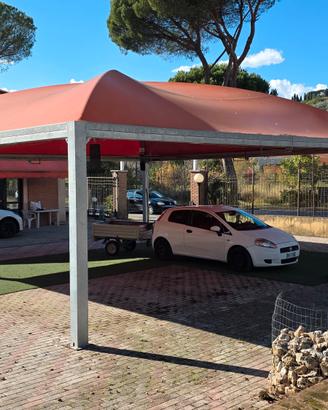 Gazebo 10 x 10 smontabile pvc 650gr