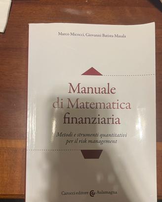 Libro Di matematica finanziaria