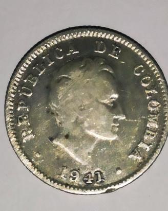 COLOMBIA 1941 centavos 10 
