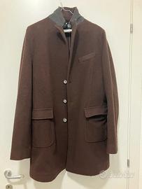 Cappotto Falconeri 100% lana marrone - 50
