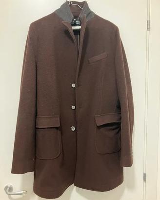 Cappotto Falconeri 100% lana marrone - 50