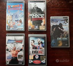 4 videogiochi per PSP + film