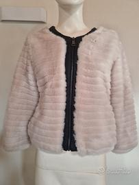 Giacca con pelo sintetico