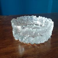 Posacenere in vetro Iittala Tapio Wirkkala serie S