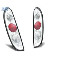 FANALI PER OPEL CORSA C 00-06 FONDO CROMATO
