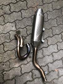 scarico akrapovic ktm 250/350 4t dal 2020 al 2023