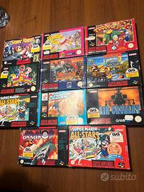 Lotto snes nr.11 pezzi da collezione