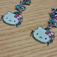 orecchini e braccialetto Hello Kitty 