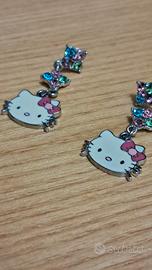 orecchini e braccialetto Hello Kitty 