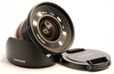 Samyang 12 mm f2 NCS CS per  Fuji X