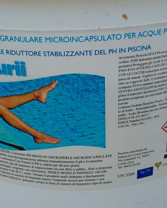 PH - Meno Riduttore di Ph granulare per Piscine