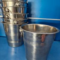 Lotto 24 secchielli per ghiaccio