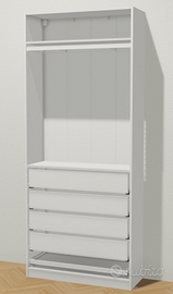 IKEA PAX Armadio - Modello Stretto - Banco