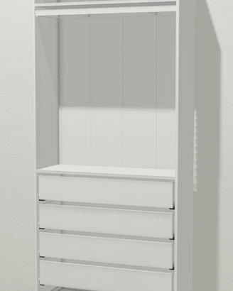 IKEA PAX Armadio - Modello Stretto - Banco