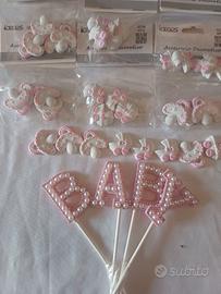 30 PEZZI BOMBONIERE NASCITA + OMAGGIO