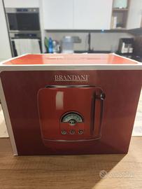 Tostapane Brandani Rosso Vintage Nuovo