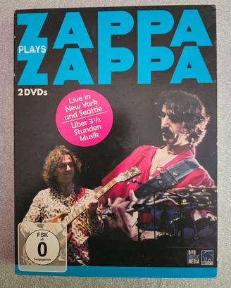 cofanetto dvd zappa plays zappa
