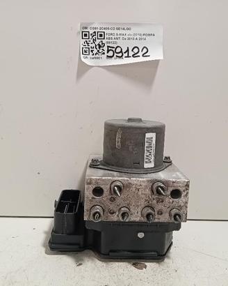 CENTRALINA ABS FORD S - Max Serie CG91-2C405-CD UF