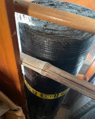 Rotolo catrame bitume nuovo impermeabilizzazione