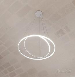 lampade moderne a led tre pezzi 