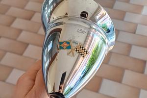 Specchietto retrovisore cromato Arca 