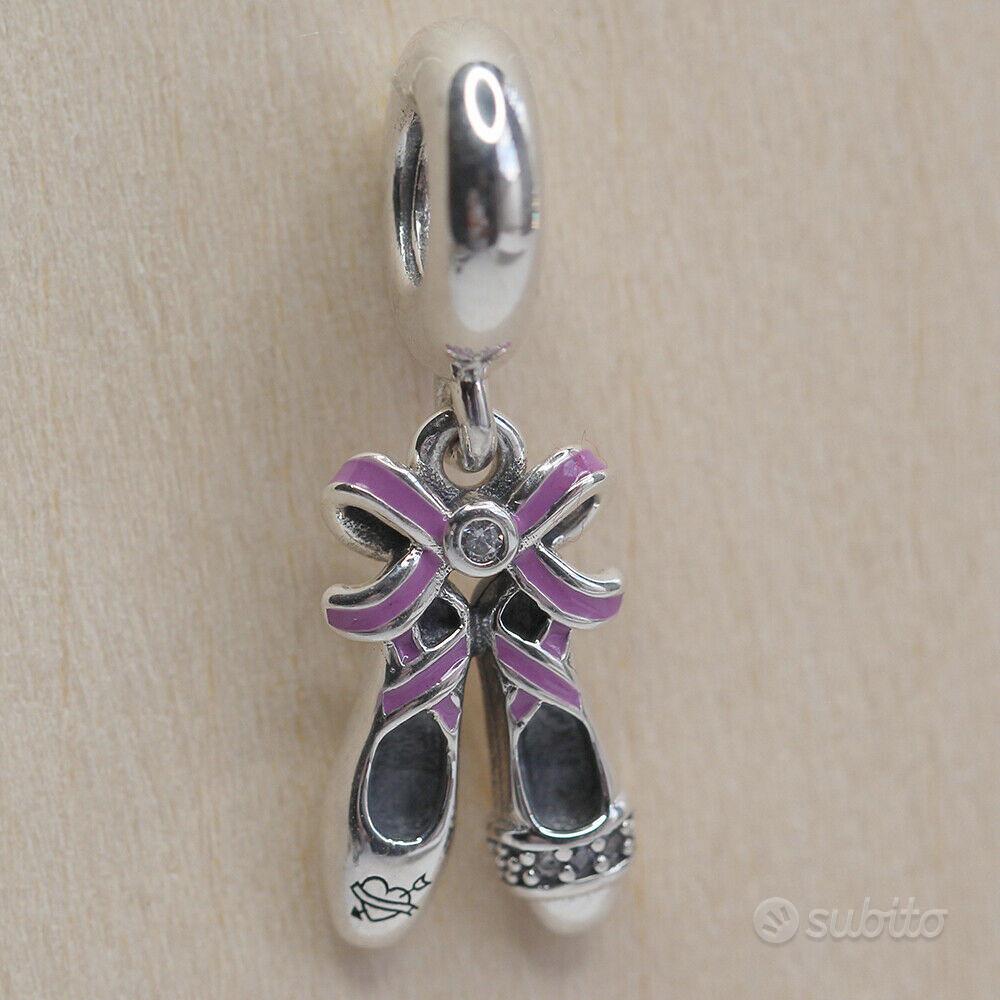 PANDORA Charm Scarpette da Ballerina 798339CZ Abbigliamento e