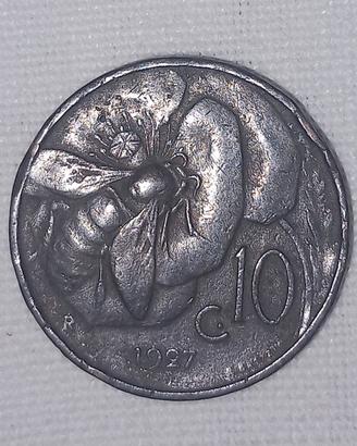 Mobera Antica 10 Cent Vittorio Emanuele III 