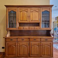 Credenza Vetrina Ciamaglia Legno Massello Anni '80