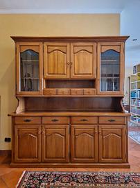 Credenza Vetrina Ciamaglia Legno Massello Anni '80
