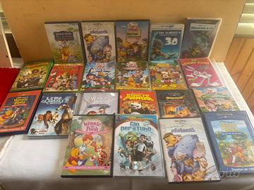 Lotto 21 dvd per bambini Disney e vari