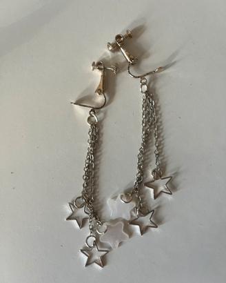 Nuovi orecchini a clip con stelle decorati