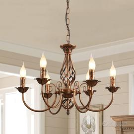 Lampadario di Casa Colonica Bronzo, Lampada MD016