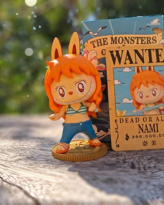 Labubu one piece edition nami
