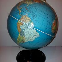 Mappamondo Paul Rhat vintage