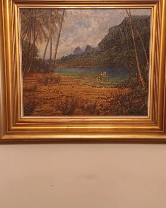 Dipinto olio su tela