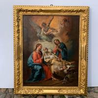 quadro religioso antico collezione privata 