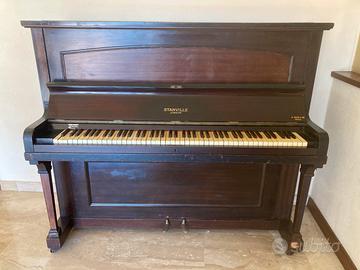 Pianoforte verticale d’epoca Stanville London 1900