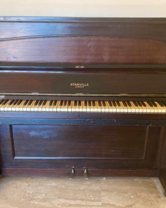 Pianoforte verticale d’epoca Stanville London 1900