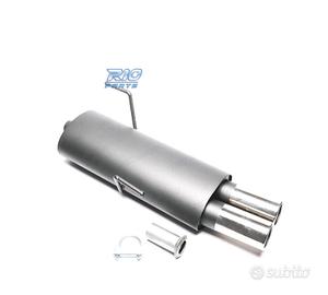 SILENZIATORE DI SCARICO PER PEUGEOT 206 09 1998- x