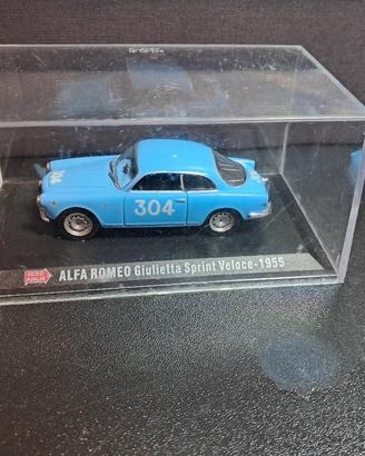 Mille miglia Alfa Romeo Giulietta Sprint Vel. 1955