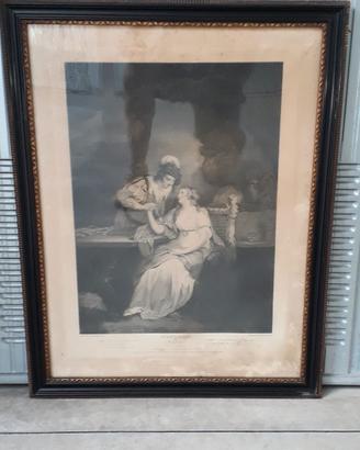 4 stampe originali ‘800 Tema: OPERE DI SHAKESPEARE