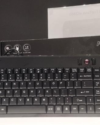 TASTIERA IMBALLATA CON TRACKBALL
