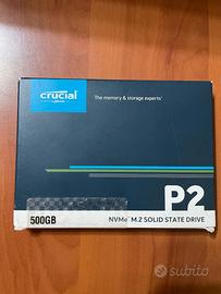 SSD nvme 500gb crucial