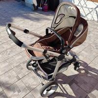 Passeggino trio Brevi OVO bronzo