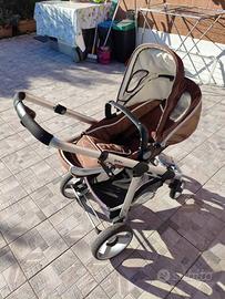 Passeggino trio Brevi OVO bronzo