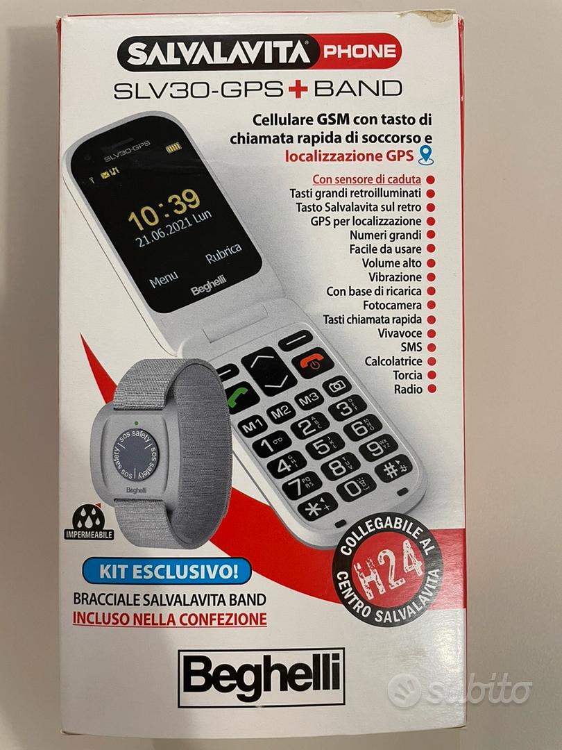 Beghelli - Kit Salvalavita Phone SLV30 + Bracciale Band Telefono
