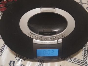 SHARP CL8PHBK RADIOSVEGLIA ORIGINALE