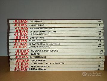 fumetti JUDAS Bonelli 1 - 16 coll. completa ottimi