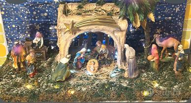 Presrpe Arabo con natività